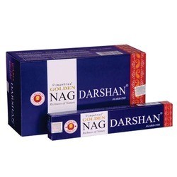 Vonné tyčinky Golden Nag – DARSHAN
