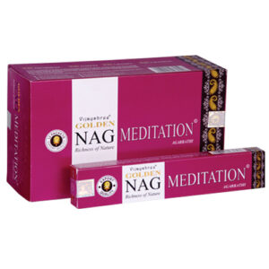 Vonné tyčinky Golden Nag – MEDITATION